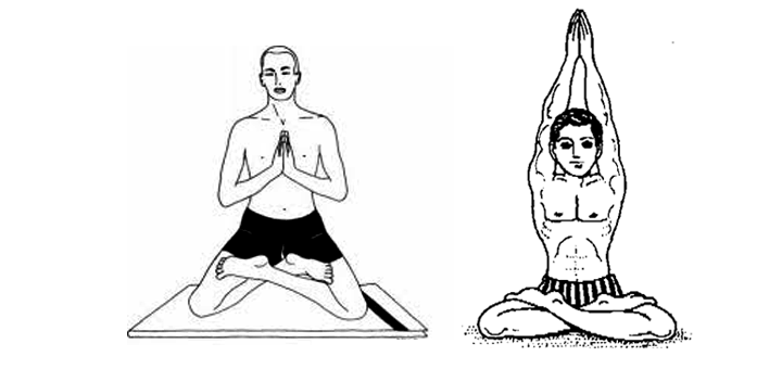 Parvatasana yoga